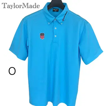 TaylorMade 테일러메이드 버튼 다운 반팔 피케 셔츠 O