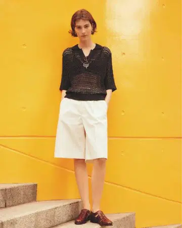 Shinzone SUMMER GABARDINE HALF PANTS