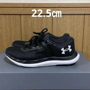 22.5cm UNDER ARMOUR 스니커즈 BLACK