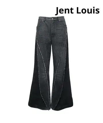 Jent Louis Bicolor Semi-Flare Denim L
