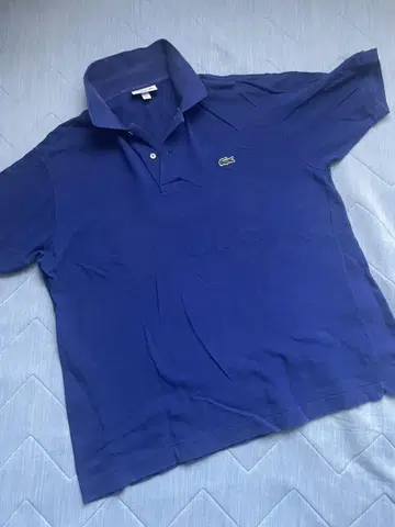 LACOSTE 피케 셔츠 오버 사이즈