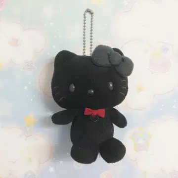 블랙 키티 봉제 인형 마스코트