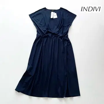 새상품 | INDIVI 인디비 카슈쿨 롱 원피스