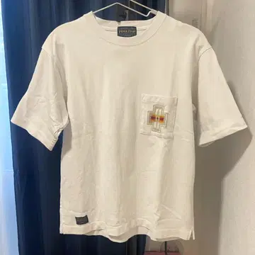 Pendleton 화이트 티셔츠 포켓 부착 S