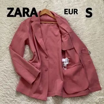 ZARA 핑크 테일러드 자켓 S
