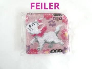 [ 페일러 ] 샤알라모드 마리 L자 파우치 로고 씰 부착 디즈니
