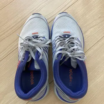 Reebok 스니커즈 화이트 그레이/네이비 22.5cm 이지톤