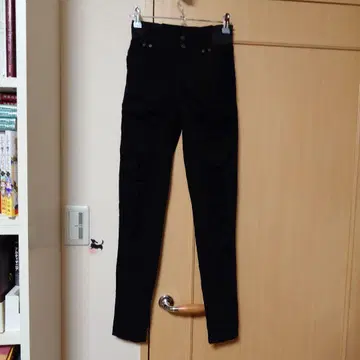 ozzon 블랙 스키니 팬츠