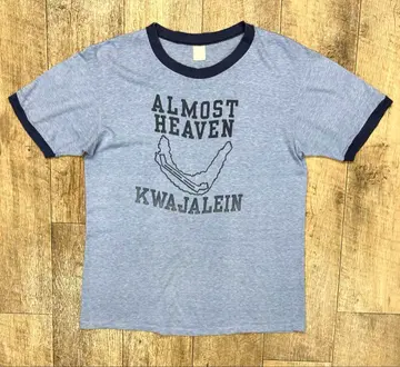 80S VELVA SHEEN 싱글 스티치 링거 티셔츠 USA 제작