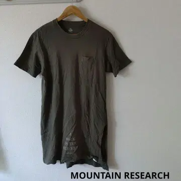 MOUNTAIN RESEARCH 마운틴 리서치 롱 티셔츠 카키