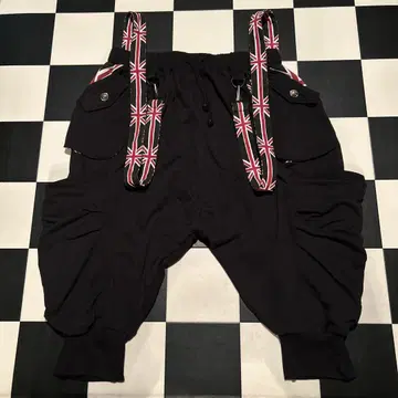 Clash Ahead union jack sarouel pants