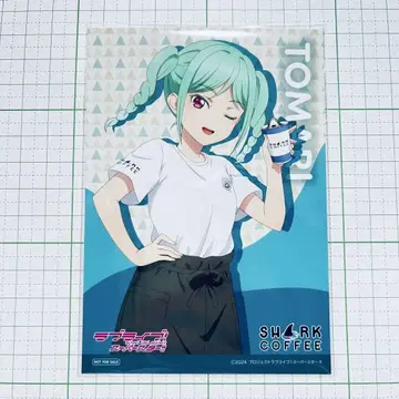 오니즈카 후유마리 L판 브로마이드 HARK COFFEE 콜라보