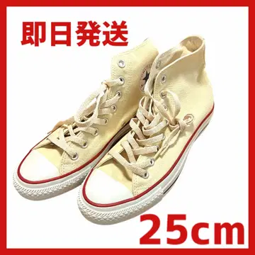 [미사용 새상품] 컨버스 올스타 하이컷 화이트 25cm