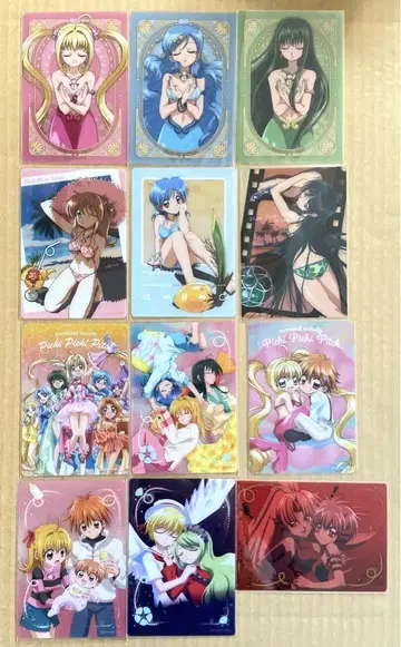 피치피치핏치 트레이딩 클리어 카드