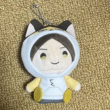 스나 린타로 봉제 인형 손가락 위