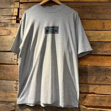 Abercrombie & Fitch 그레이 T셔츠 스케이트보드