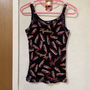 HYSTERIC GLAMOUR 립스틱 패턴 탱크탑
