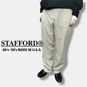 80년대~90년대 USA STAFFORD 레트로 슬랙스 SL1-648