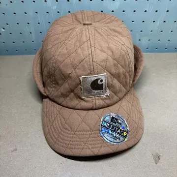 Carhartt 칼하트 퀼팅 캡 모자 귀도리 부착