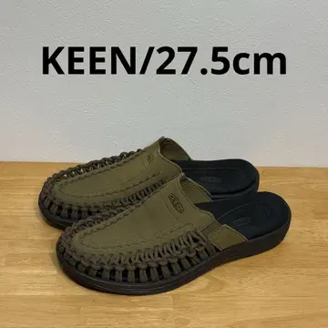 [ KEEN 킨 ] 유니크2 슬라이드 샌들 27.5cm 카키