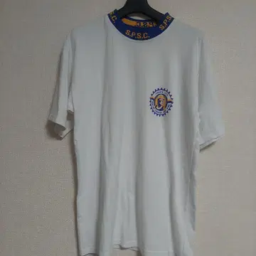 올드 서프 90s 서프 파라다이스 S.P.S.C. 화이트 티셔츠
