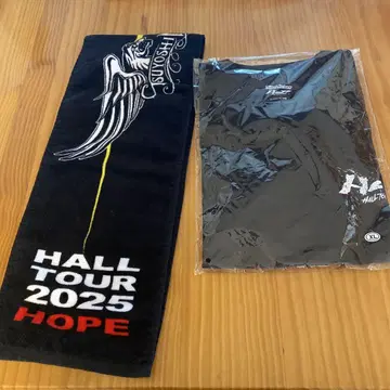 나가부치 츠요시 2025 HOPE 투어 굿즈 T셔츠 & 타월