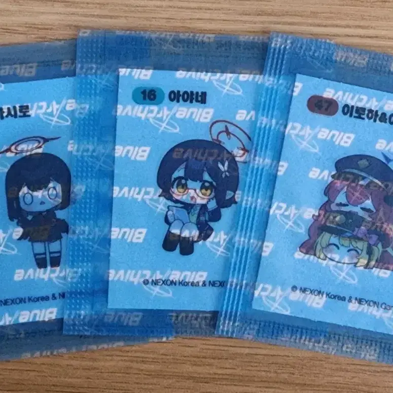 Blue Archive Ddibuseal Series 2, 3 cards in bulk on Bunjang