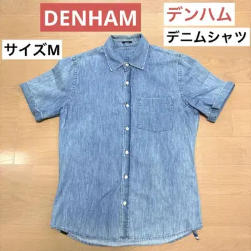 DENHAM 덴함 데님 셔츠 반팔 사이즈 M