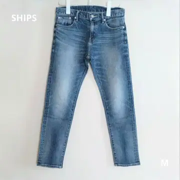 쉽스 SHIPS 슬림 테이퍼드 데님 청바지 M 사이즈