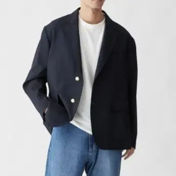 T/W 3B 블레이저 네이비 L