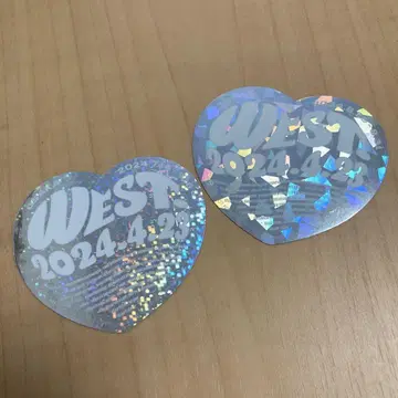 WEST. AWARD 오사카 도쿄 2매 세트