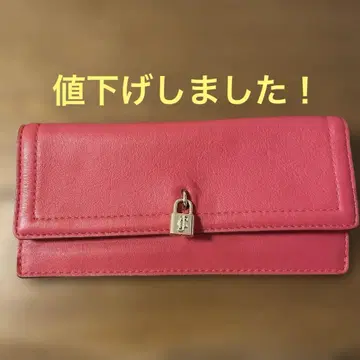 미사용 새상품 Juicy Couture (쥬시 꾸뛰르) 빨간색 장지갑