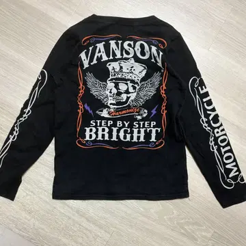 VANSON 긴팔 T셔츠