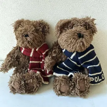 레어 RALPH LAUREN 랄프 로렌 폴로베어 곰 페어 봉제 인형
