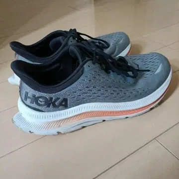 HOKA ONE ONE 러닝화 26cm 그레이/오렌지 카와나