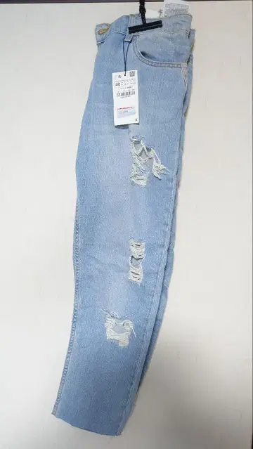 ZARA 데미지 데님 팬츠 40