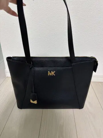 MK 블랙 토트백