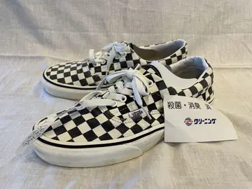 [클리닝 완료] VANS ERA 반스 에라 체커플래그 화이트 블랙