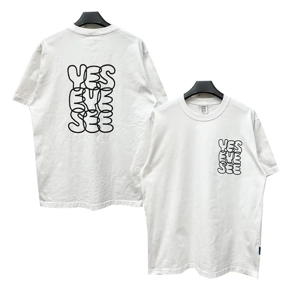 ★YESEYESEE★ YES Web Logo Tee White YS251TTSST09WHT yeseyesee Racing Tee - White | International Store