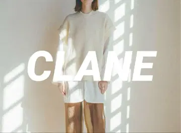 [ CLANE/클라네 ] BACK SLIT KNIT VEST 내추럴
