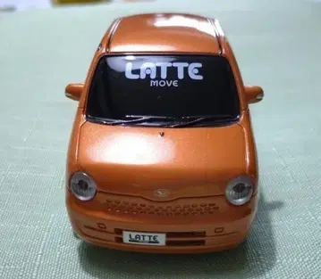 LATTE MOVE 미니카 오렌지