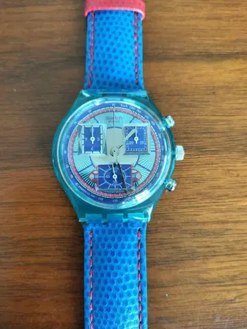 Swatch 빈티지 크로노그래프 배터리 교체 완료