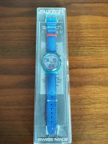 Swatch 빈티지 크로노그래프 배터리 교체 완료