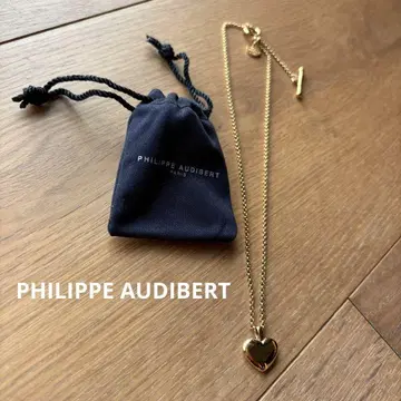 [별주] PHILIPPE AUDIBERT 골드 하트 목걸이 콜라보
