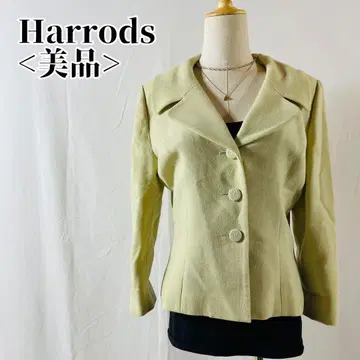 [새상품급] 해롯 Harrods 라이트 그린 테일러드 자켓