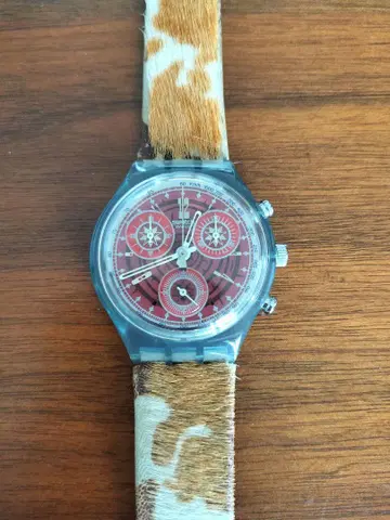 Swatch 빈티지 크로노그래프 배터리 교체 완료