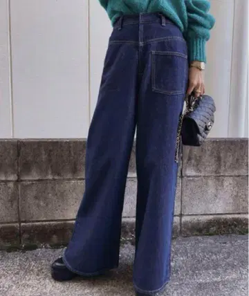 AMERI BACK WARDS WIDE DENIM