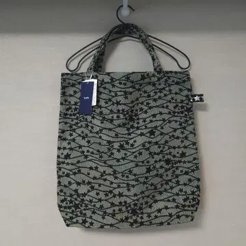 BINDU GARAXY TOTE 갤럭시 자카드 토트 별 패턴
