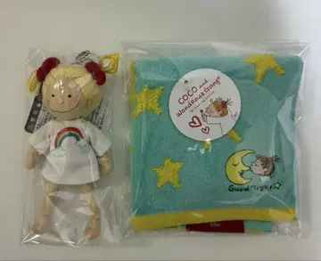 coco짱 마스코트 레인보우 & coco짱 핸드 타월