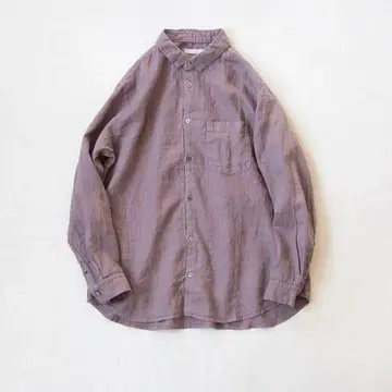 CONFECT 25SS 60 린넨 레귤러 칼라 셔츠